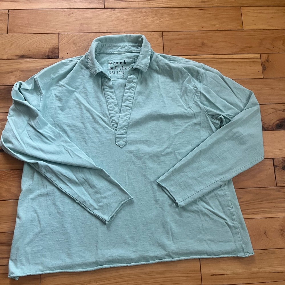 Frank & Eileen Patrick pop over Henley shirt